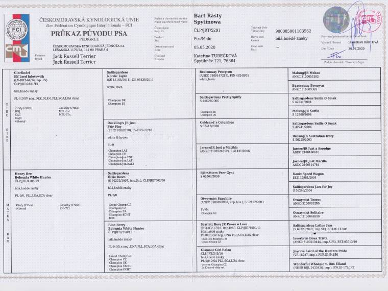 Bart Rasty Spytinowa